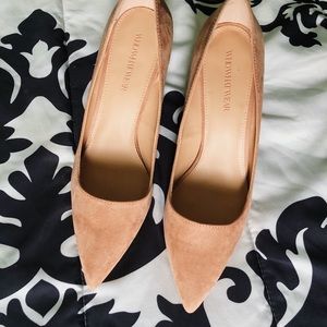 NWOT - Who What Wear Tan/Nude Heels